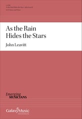 As the Rain Hides the Stars SSA choral sheet music cover